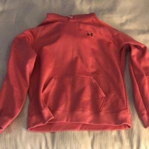 Under armor pink hoodie